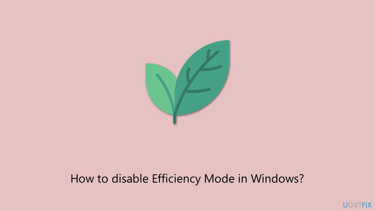 Windowsで効率モードを無効にする方法は？